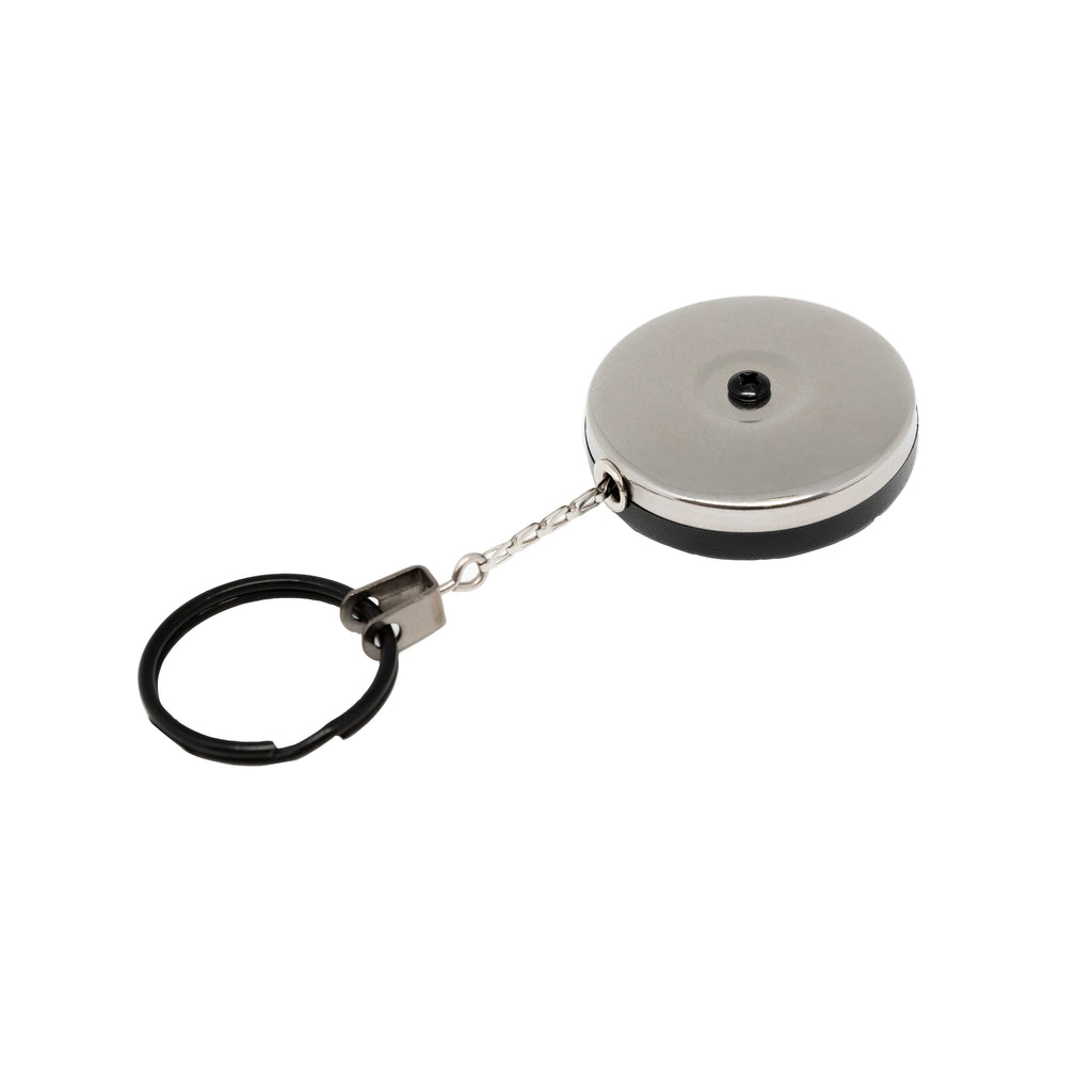 Key-Bak 0KB1-0A21 Sidekick Retractable Key Chain & Badge Reel with Carabiner,  Key Ring and Twist-Free Clear I.D. Badge Holder