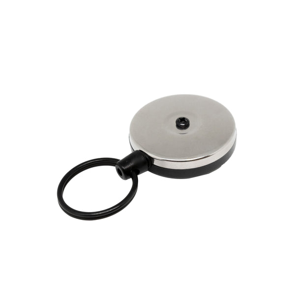 Key-Bak 0053-005 White MiniBak Split Ring Standard Clip