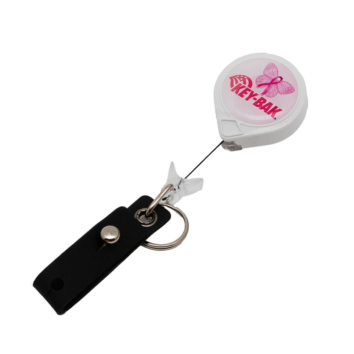 Breast Cancer Awareness Retractable Badge Reel by KEY-BAK