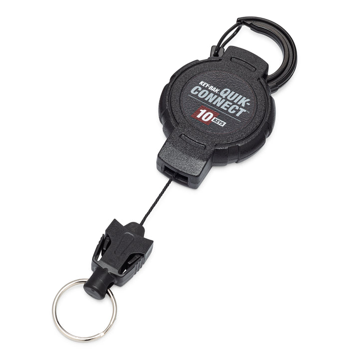 KEY-BAK Quik-Connect Key Management Removable and Retractable Keychain