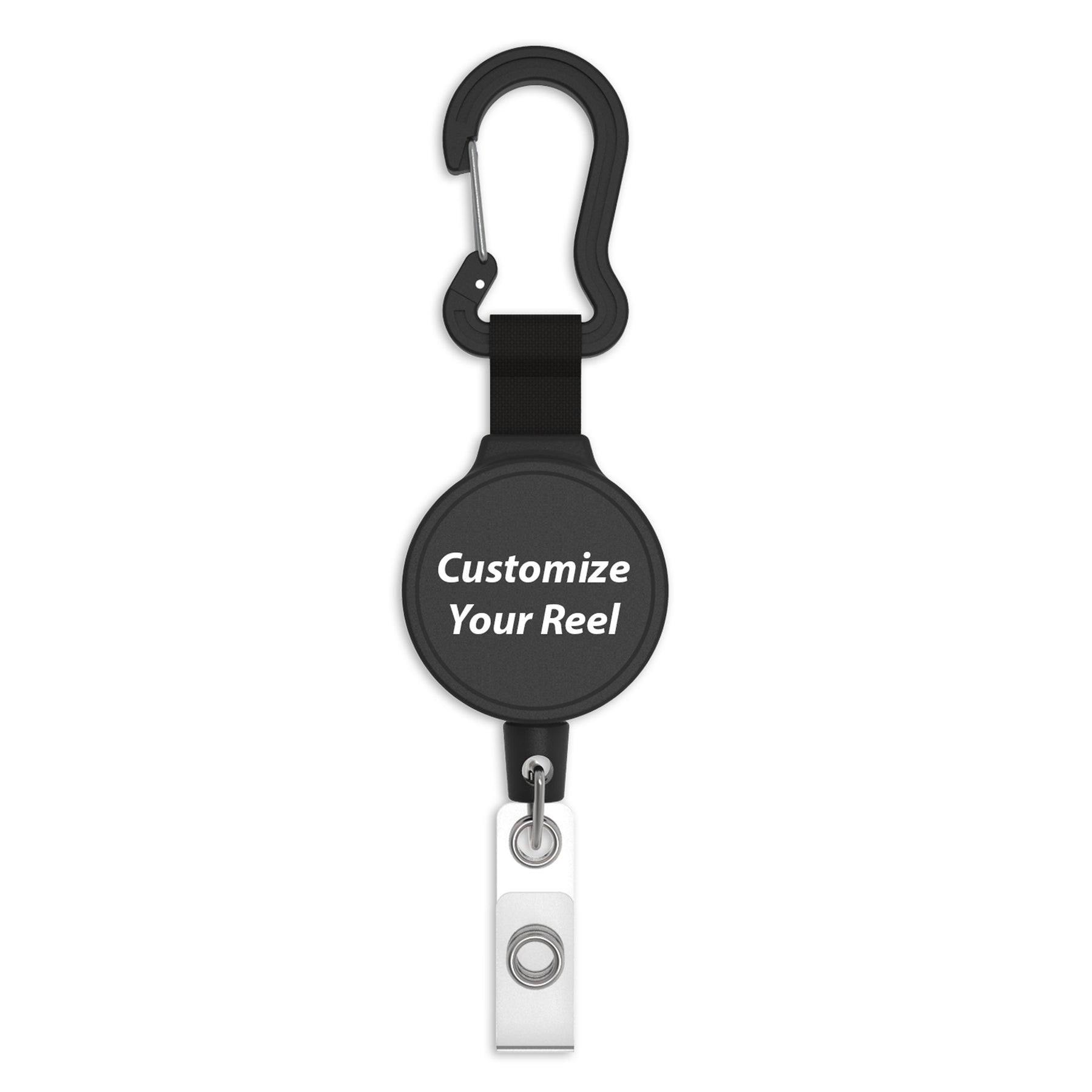 Custom Logo Carabiner Strap w/ Color-Code Key Clips