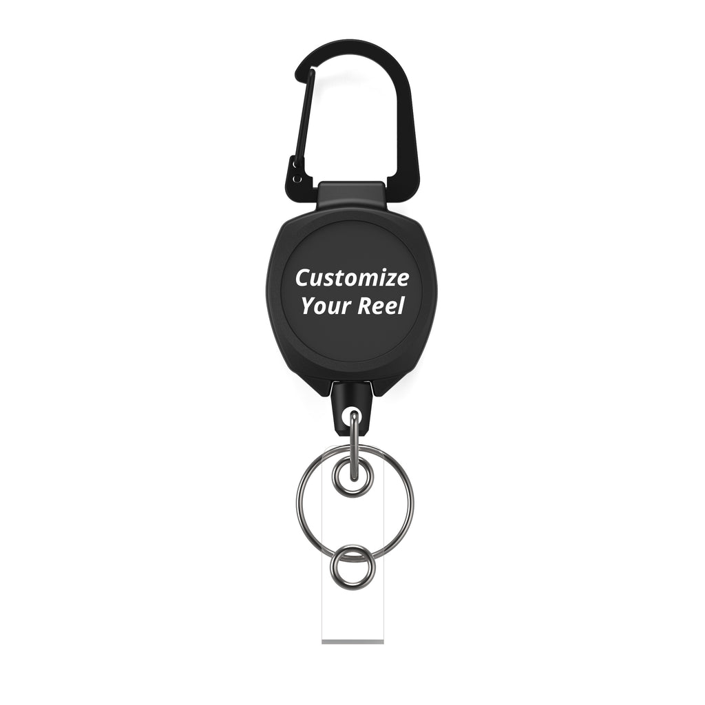 KEY-BAK Customized Products: Retract-A-Badge™ Carabiner Badge Holder