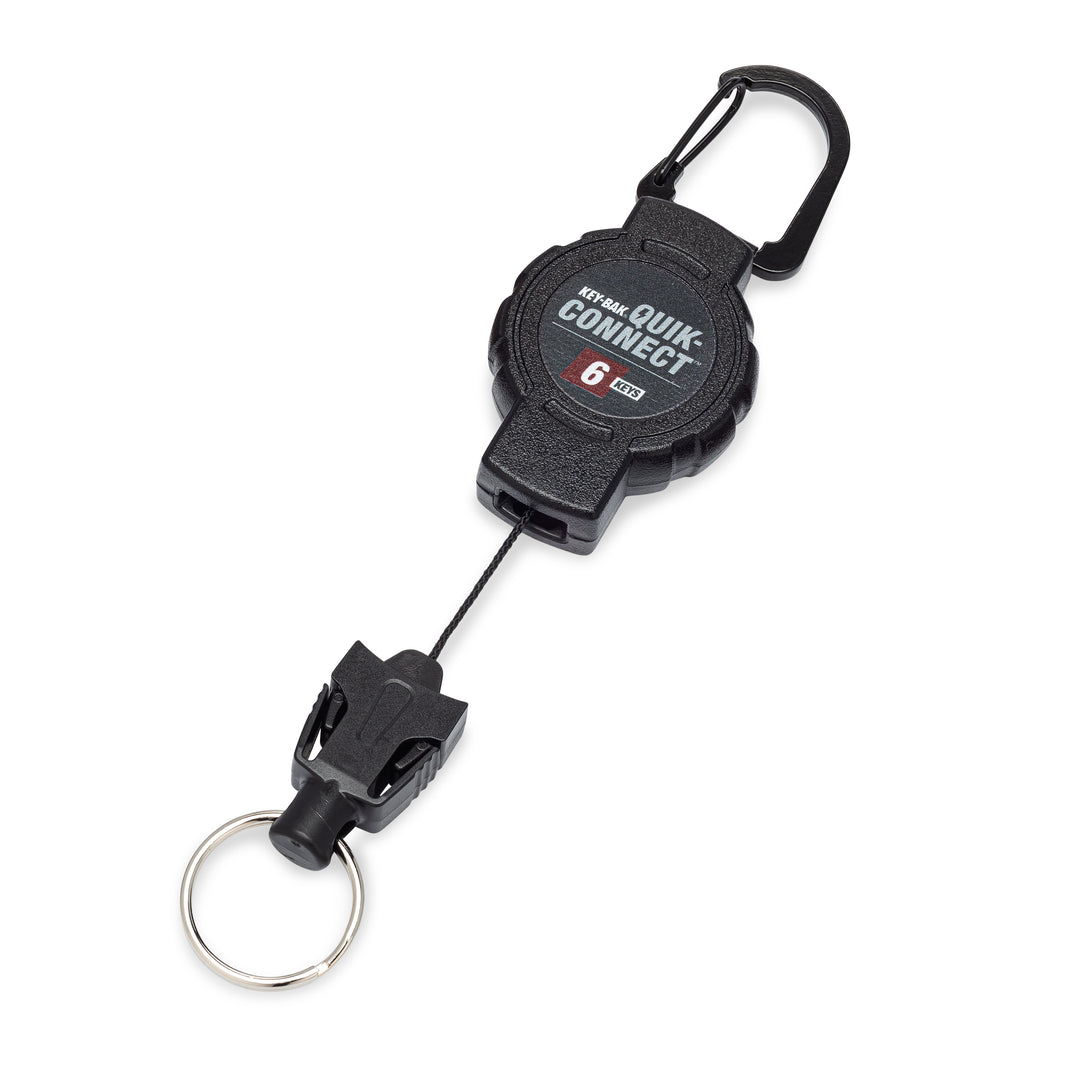 KEY-BAK Quik-Connect Key Management Removable and Retractable Keychain