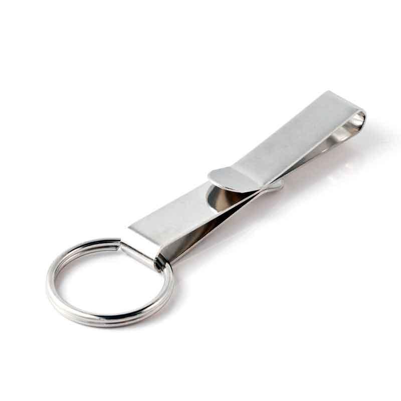 Premium Photo  Metal key ring clip