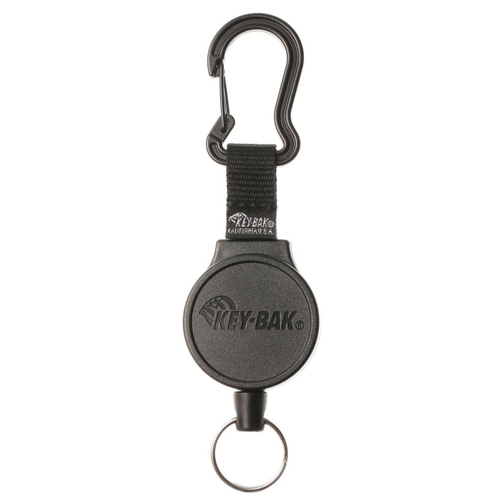 MID6: Heavy Duty Retractable Keychain Carabiner or Belt Clip – KEY-BAK