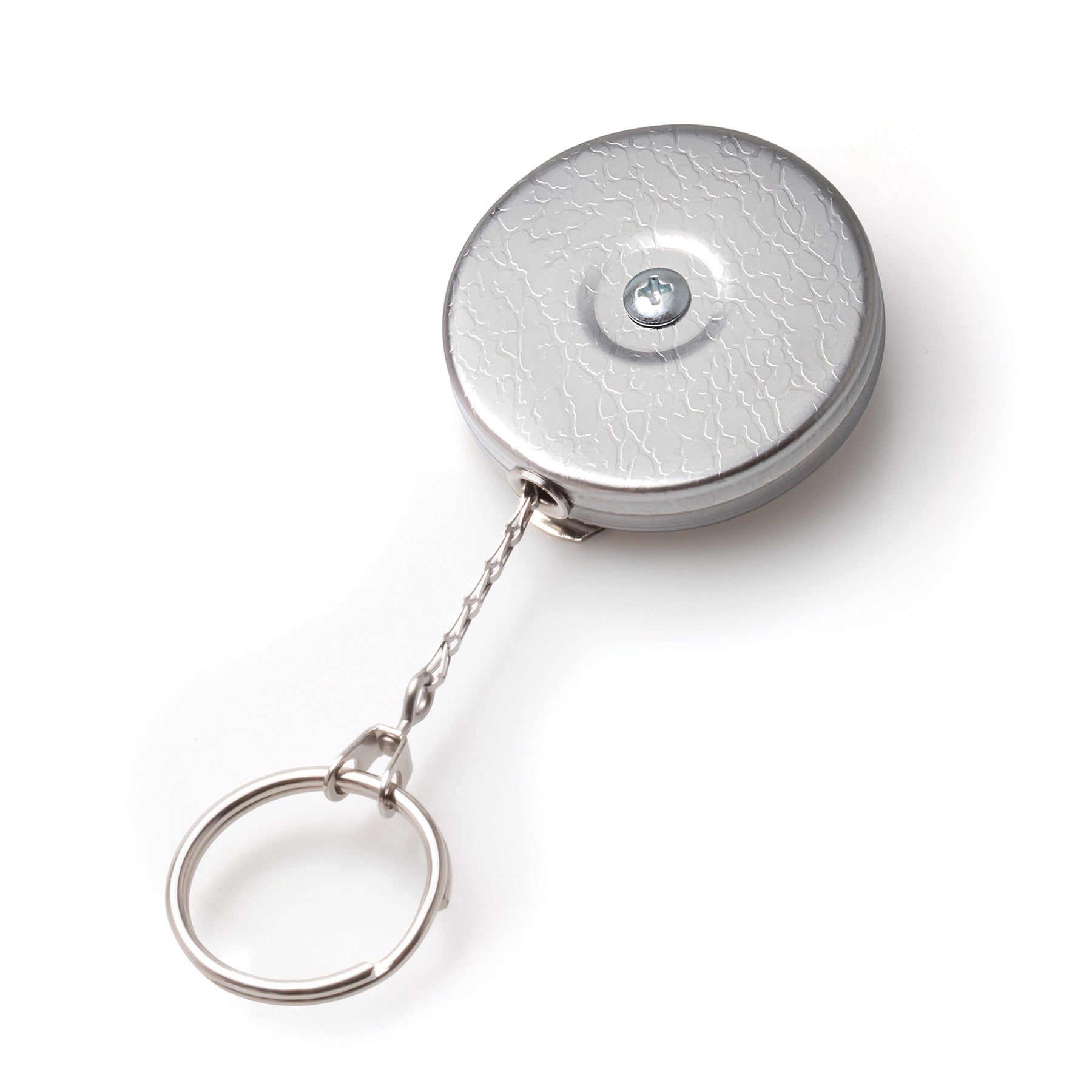 Retractable Badge Reel With Steel Chain Link Cable Free 