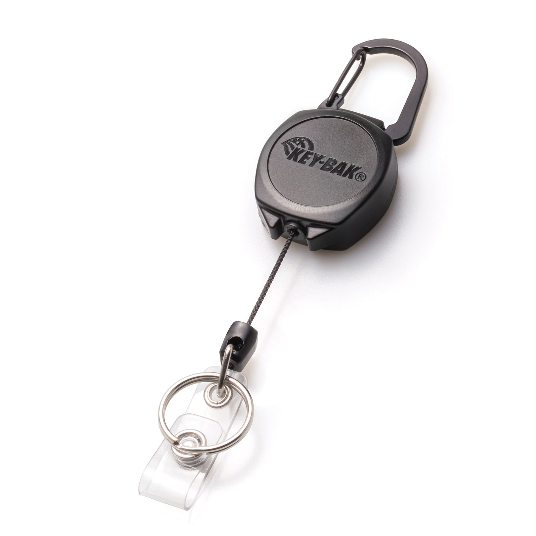 Promo Round Carabiners with Split Key Ring and Mini Card