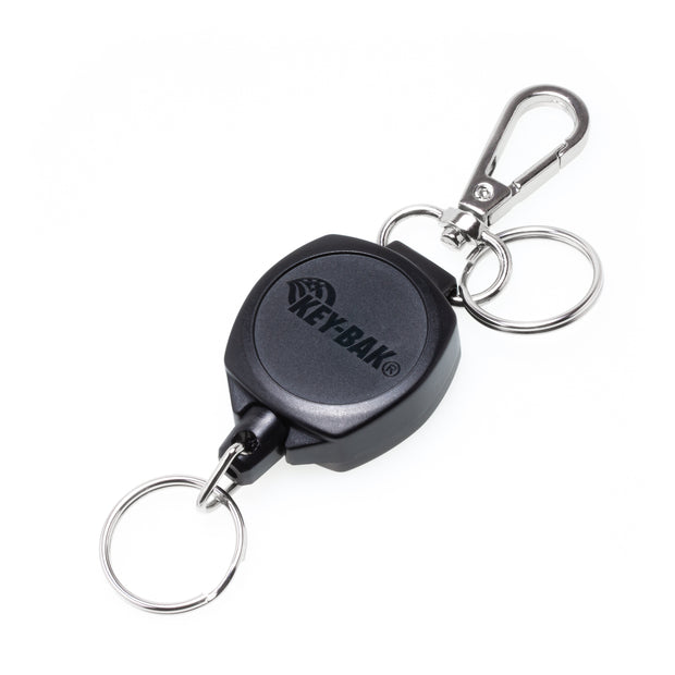 SnapBack Retractable Keychain with 24 Inch Cut Resistant Cord